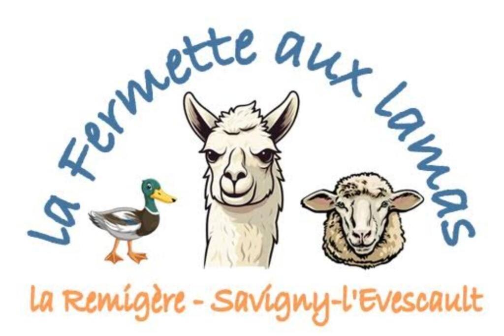 La Fermette Aux Lamas Savigny-Lévescault Eksteriør billede